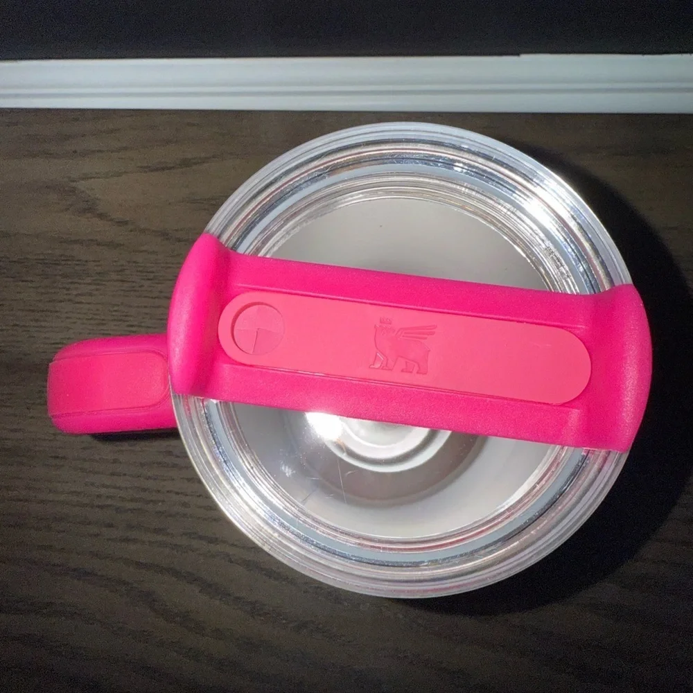 Stanley Pink Insulated Mug with Hot Pink Handle 40oz